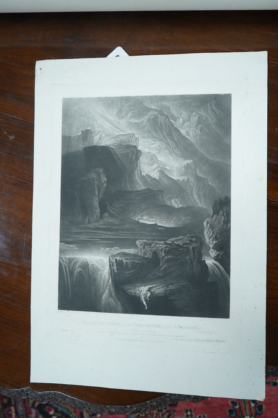 After John Martin, two 19th century engravings comprising 'Sadak in search of the waters of Oblivion', published December 1st 1841, London and ‘The Great Day of His Wrath’, published January 1st 1851 by Thomas McLean, un